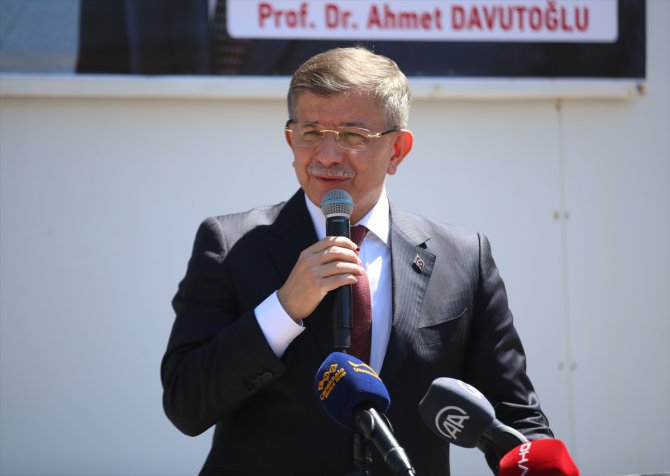 Gelecek Partisi Genel Başkanı Davutoğlu, Çanakkale'de ilçe ziyaretleri gerçekleştirdi