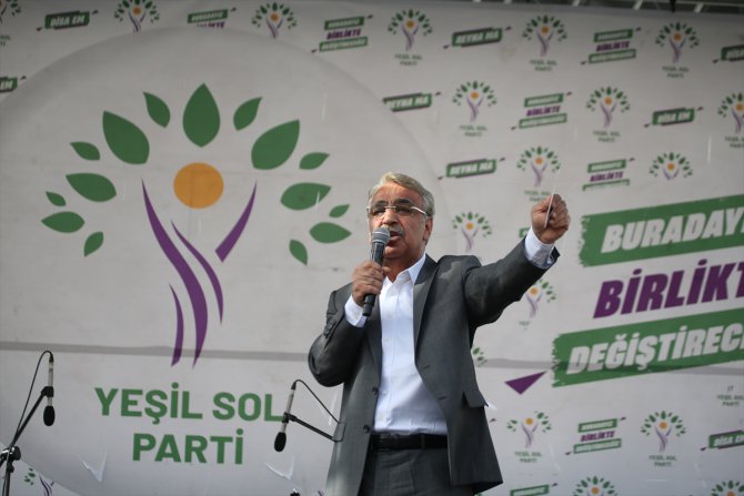 HDP Eş Genel Başkanı Sancar, Şanlıurfa'da konuştu:
