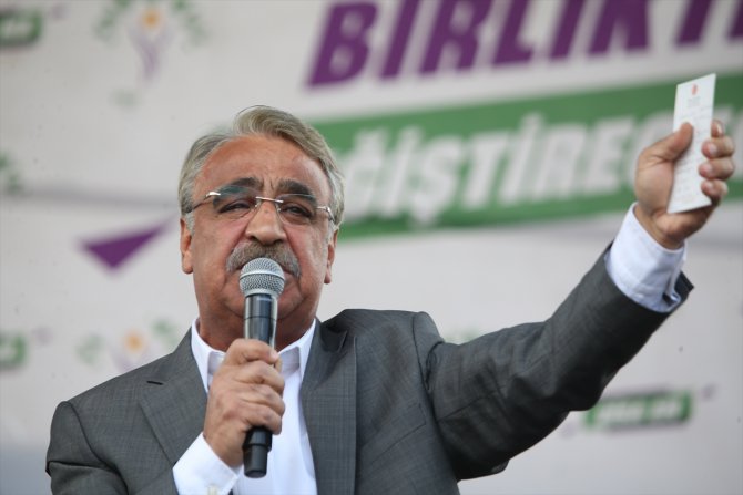 HDP Eş Genel Başkanı Sancar, Şanlıurfa'da konuştu: