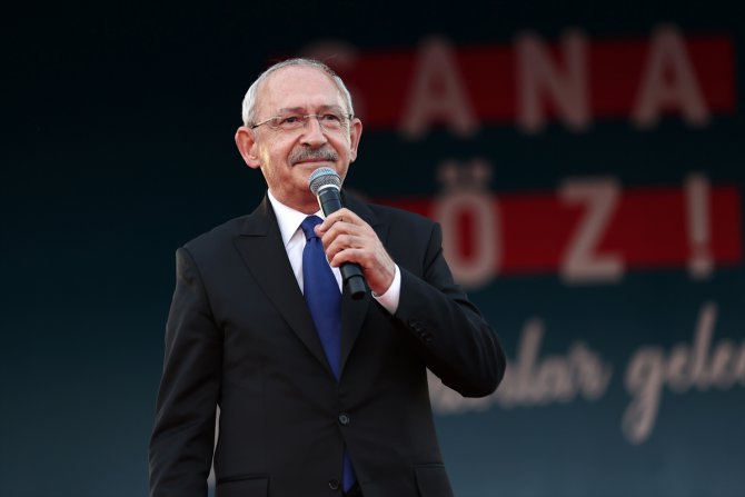 Cumhurbaşkanı adayı ve CHP Genel Başkanı Kılıçdaroğlu, Adana'da mitingde konuştu: