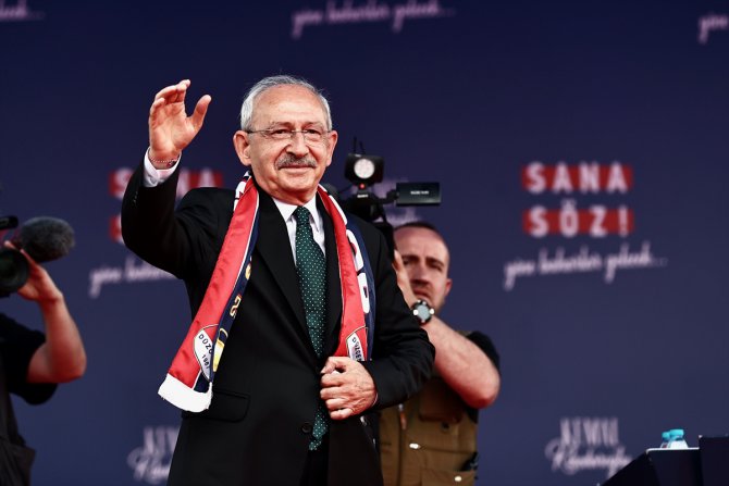 Cumhurbaşkanı adayı Kılıçdaroğlu, Düzce'de mitingde konuştu: