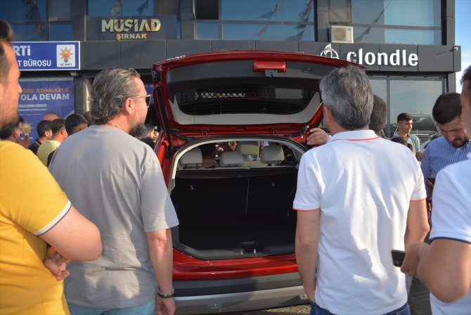 Şırnak'ta yerli otomobil Togg tanıtıldı