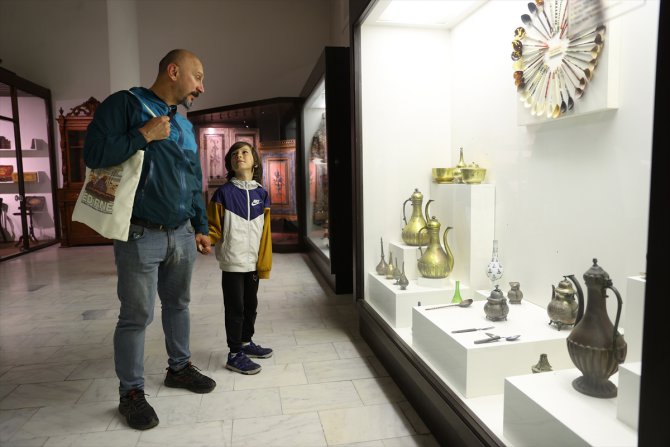 Avrupa Müzeler Gecesi kapsamında Edirne'de müze ziyareti yapanlar memnuniyetini belirtti