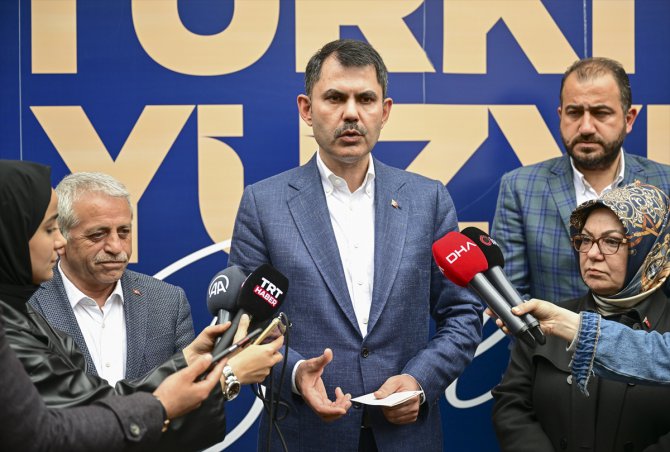 Bakan Kurum, AK Parti Sancaktepe ilçe teşkilatında konuştu: