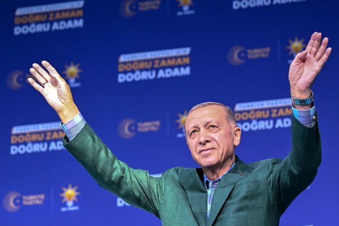 Cumhurbaşkanı ve AK Parti Genel Başkanı Erdoğan, partisinin Sincan mitinginde konuştu: (1)