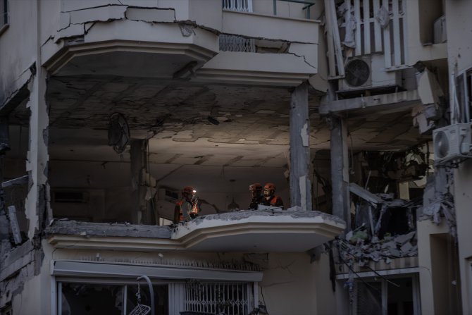İsrail'in hava bombardımanına karşı Gazze’den yapılan roket saldırılarında 1 İsrailli öldü