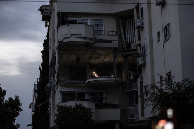 İsrail'in hava bombardımanına karşı Gazze’den yapılan roket saldırılarında 1 İsrailli öldü
