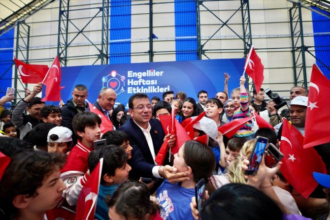 İstanbul'da "Engelliler Haftası Spor Şöleni" düzenlendi