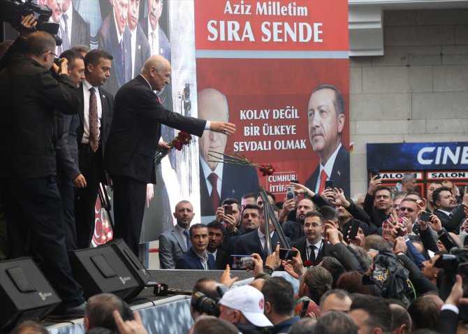 MHP Genel Başkanı Bahçeli, Trabzon'da konuştu: