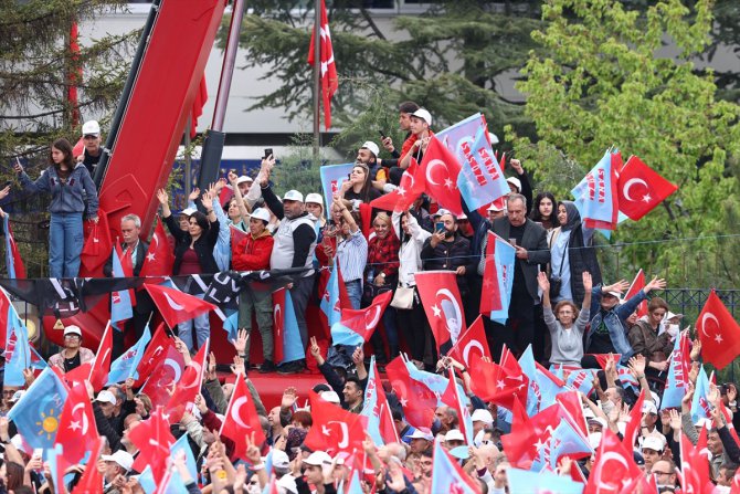 Millet İttifakı'ndaki siyasi partilerin genel başkanları Ankara mitinginde buluştu: