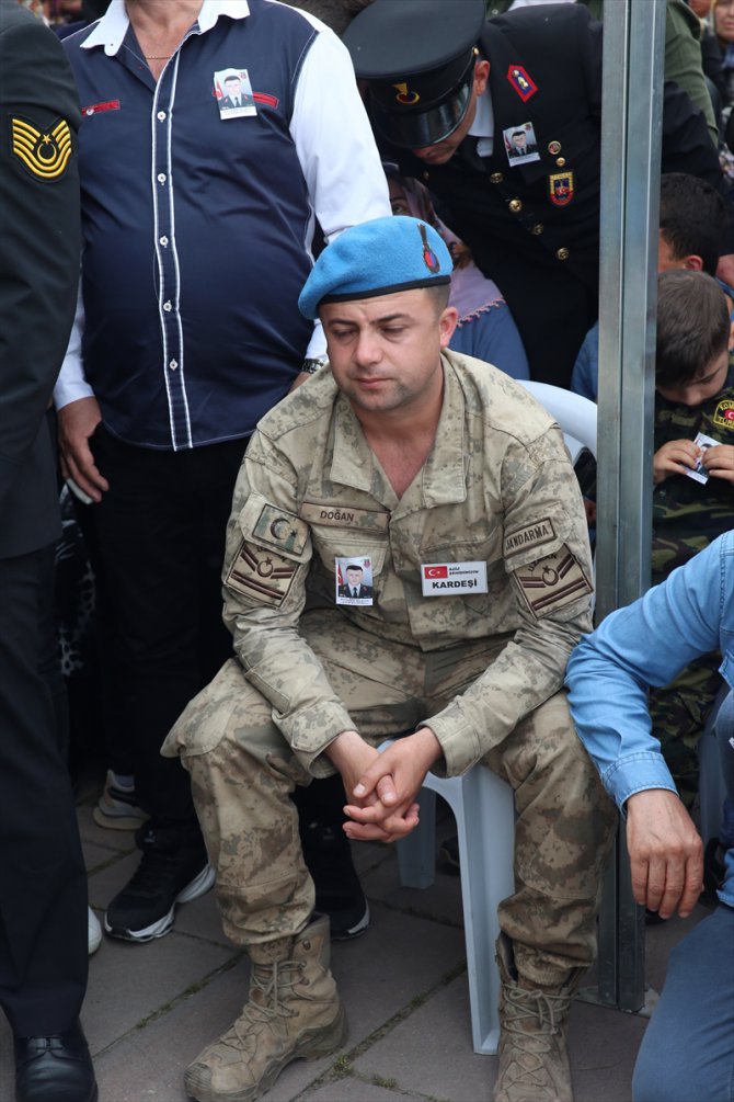 Şehit Jandarma Uzman Çavuş Bayram Doğan Tokat'ta son yolculuğuna uğurlandı