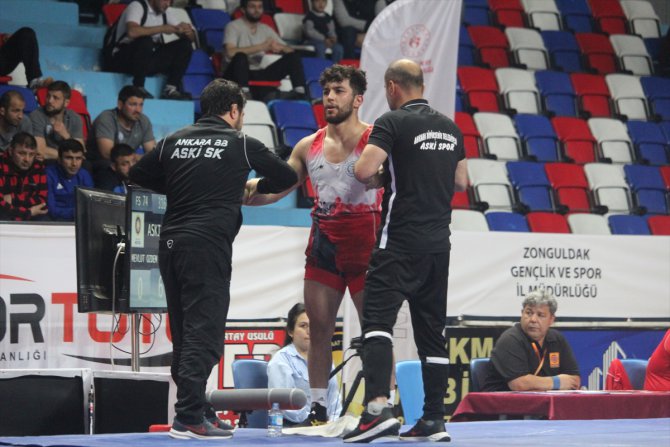 Serbest Güreş Türkiye Şampiyonası'nda 3 sıklette şampiyonlar belli oldu