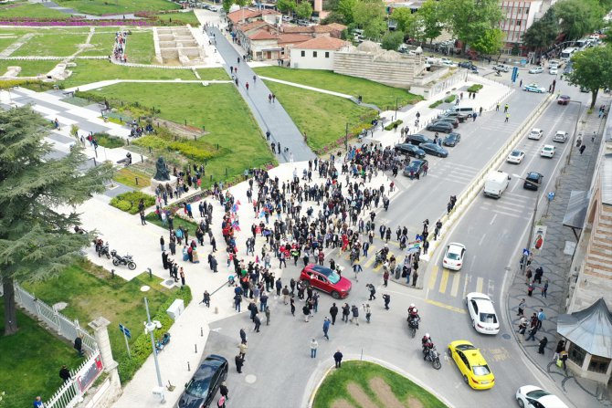 Türkiye'nin yerli otomobili Togg, Edirne'de tanıtıldı