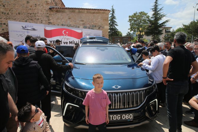 Türkiye'nin yerli otomobili Togg, Tokat Belediyesinin makam aracı oldu