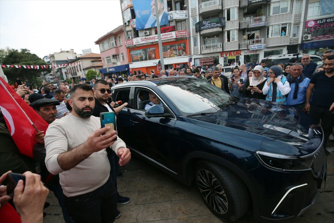 Yerli otomobil Togg Aydın'da tanıtıldı