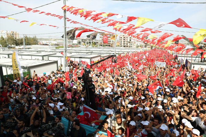 Cumhurbaşkanı Erdoğan Hatay'da vatandaşlara hitap etti: (2)