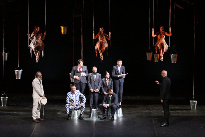 Devlet Tiyatroları 13. Antalya Uluslararası Tiyatro Festivali'nde "Othello" sahnelendi