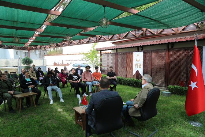 Dışişleri Bakanlığı Edirne Temsilcisi Büyükelçi Yörük uluslararası öğrencilerle bir araya geldi