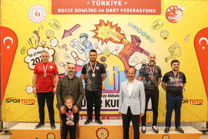 Samsun'da düzenlenen bowling süper kupası sona erdi