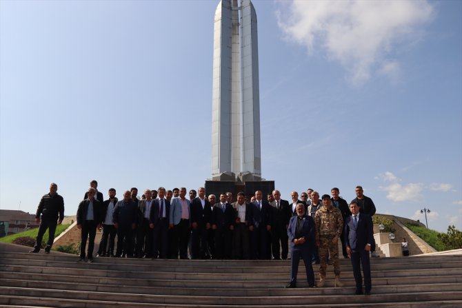 Azerbaycan'dan milletvekillerinin bulunduğu heyet Iğdır'da