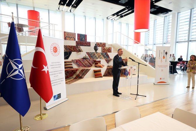 NATO'da Türk mutfağı ve Hatay yemekleri tanıtıldı