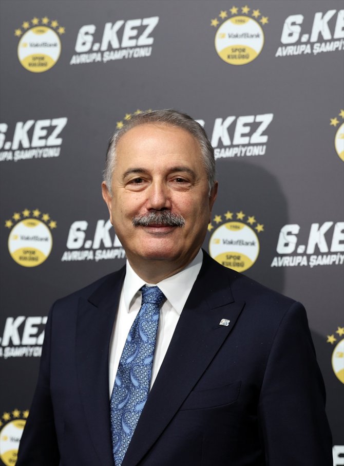 VakıfBank Kulübü Başkanı Üstünsalih, CEV Şampiyonlar Ligi şampiyonluğunu değerlendirdi: