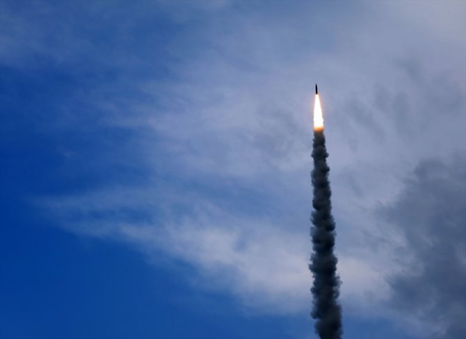 GÜNCELLEME - Tayfun füzesinin yeni test atışı Rize'de yapıldı