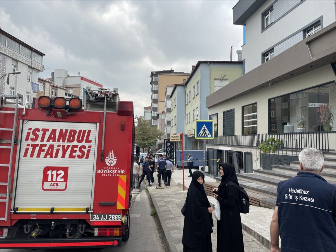 İstanbul'da bir fırının deposundaki patlamada 2 kişi yaralandı