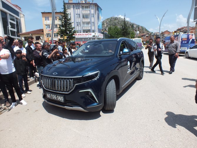 Türkiye'nin otomobili Togg'un tanıtımı Turhal'da yapıldı