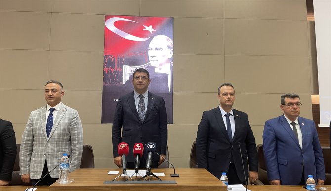 DEVA Partisi Genel Başkan Yardımcısı Şahin, Çorum'da basın toplantısı düzenledi