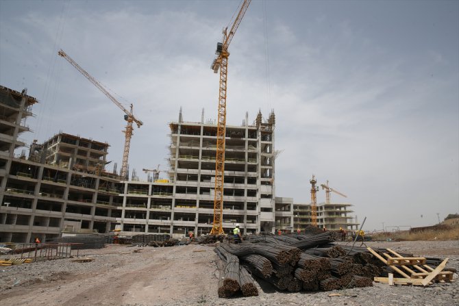 Şanlıurfa Şehir Hastanesi inşaatının yüzde 41'i tamamlandı
