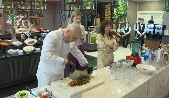 Kazakistan'da Hatay mutfağı tanıtıldı
