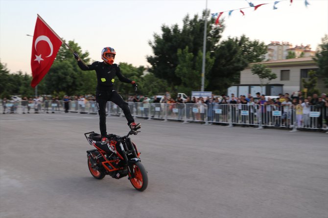 Motosiklet tutkunları Gaziantep'te buluştu