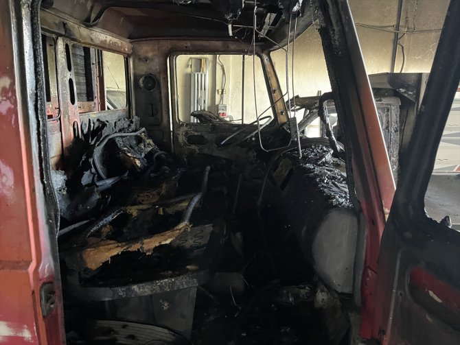 Nevşehir'de iş yerinde çıkan yangın söndürüldü