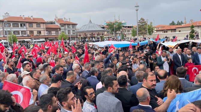 AK Parti Konya İl Başkanlığınca yürüyüş etkinliği gerçekleştirildi