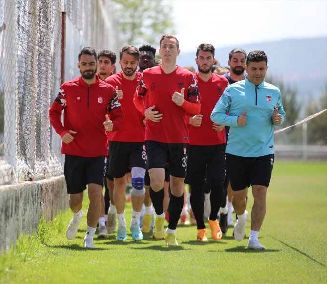 Sivasspor, Konyaspor maçının hazırlıklarını sürdürdü