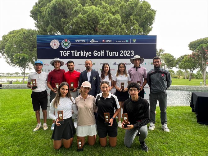 TGF Türkiye Golf Turu'nun final ayağı Antalya'da sona erdi