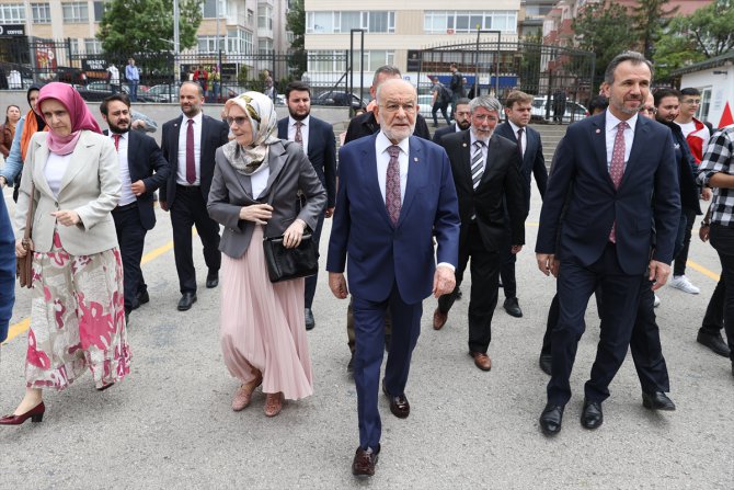 Saadet Partisi Genel Başkanı Karamollaoğlu oyunu kullandı: