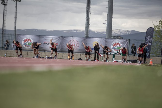 8. Erzurum Sprint Bayrak Kupası başladı