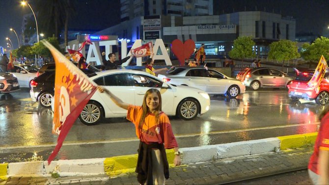 Galatasaray'ın şampiyonluğu Antalya'da kutlanıyor