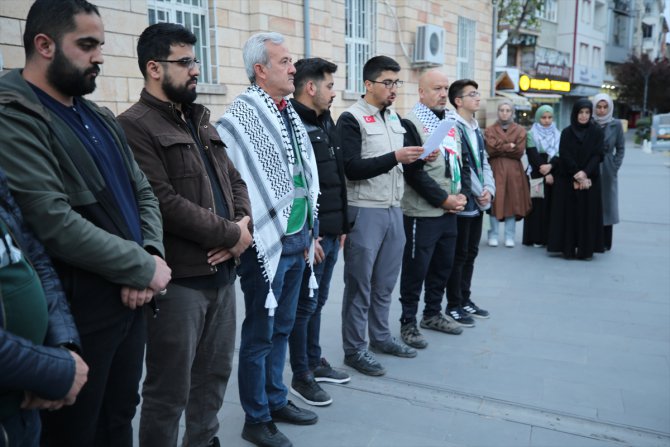İsrail'in "Mavi Marmara" saldırısı yıldönümünde Nevşehir'de protesto edildi