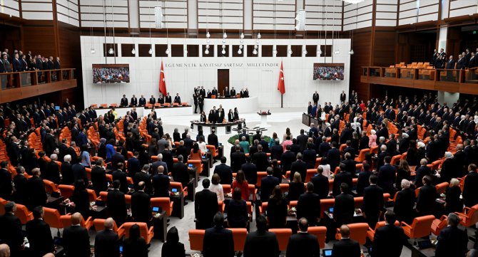 Cumhurbaşkanı Erdoğan 28. Dönem Milletvekili Andiçme Töreni dolayısıyla TBMM'ye geldi