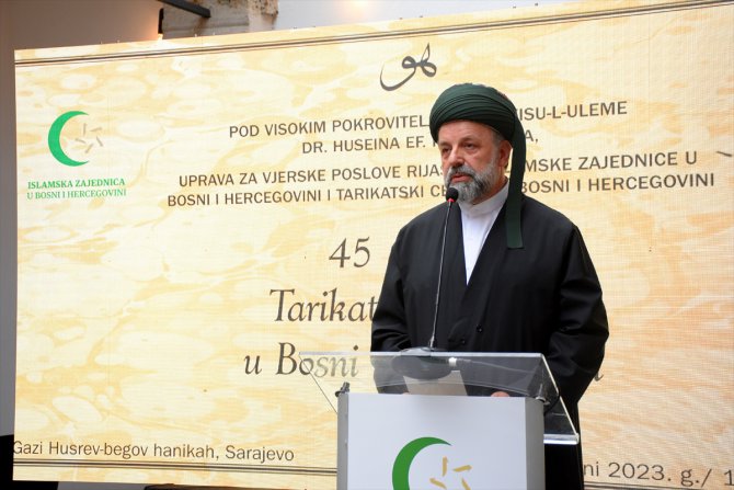 Bosna Hersek'teki Tarikat Merkezinin kuruluşunun 45. yılı kutlandı