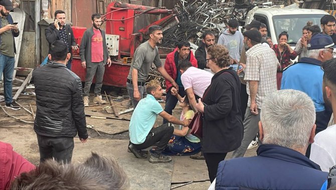 Zonguldak'ta sanayi sitesinde meydana gelen patlamada 1 kişi hayatını kaybetti