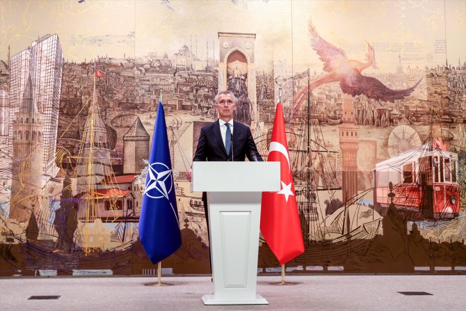 NATO Genel Sekreteri Stoltenberg, Cumhurbaşkanı Erdoğan'la görüşmesinin ardından konuştu:
