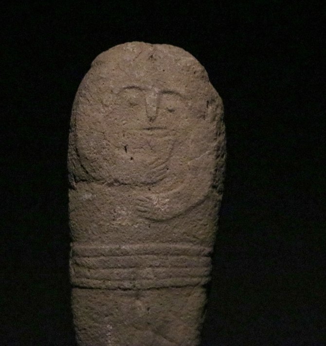 Erzurum'da bulunan "taş baba heykeli" müzede sergilenecek
