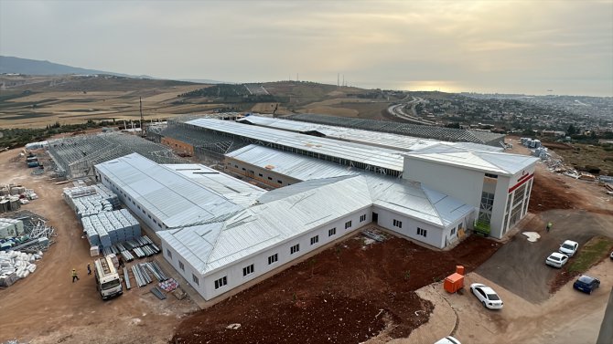 İskenderun Acil Durum Hastanesi inşasında sona yaklaşıldı