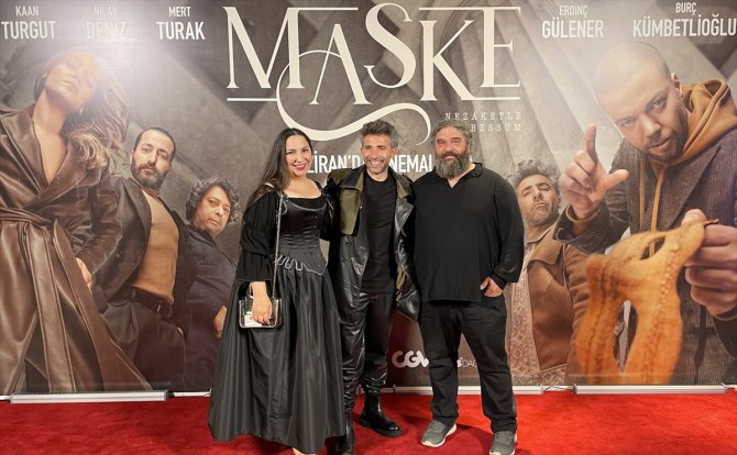 "Maske: Nezaketle Tebessüm" filminin galası gerçekleştirildi