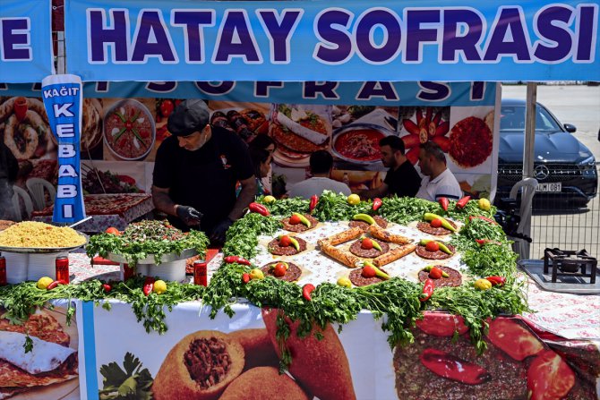 Hatay'ın yöresel ürünleri İstanbulluların beğenisine sunuldu