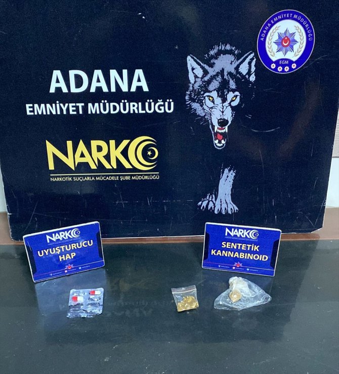 Adana'da uyuşturucu operasyonunda yakalanan şüpheli tutuklandı